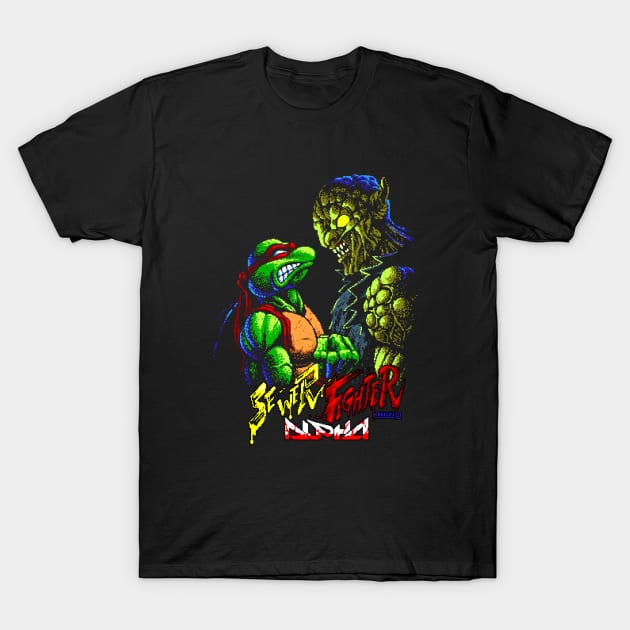 Sewer Fighter T-Shirt by SerhiyKrykun